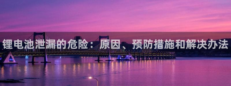 尊龙官网网页版：锂电池泄漏的危险：原因、预防措施和解决办法